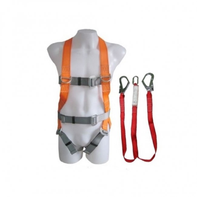 Full Body Harness with Abosober Webbing 2 Hook (700-107,700-059)