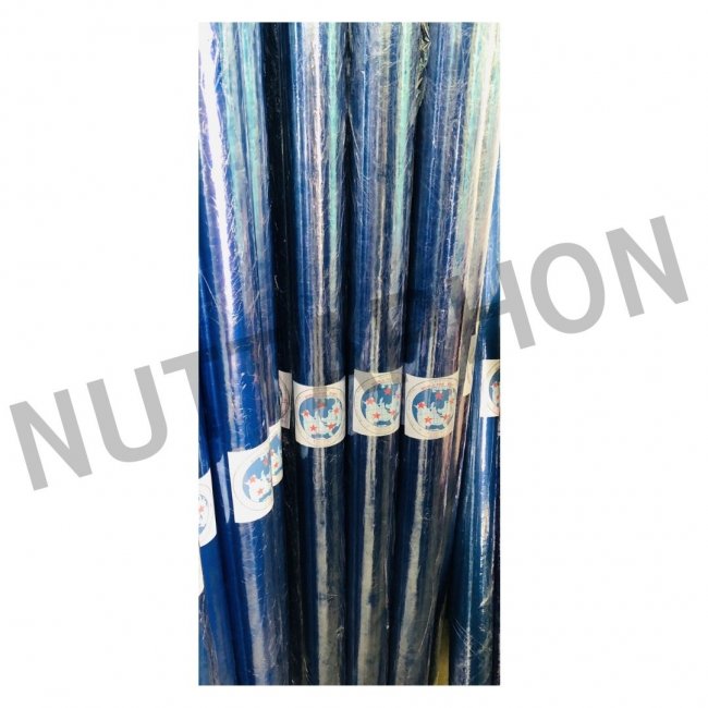 พลาสติกคลุมสินค้า PVC ตราลูกโลก 40mic*54"*70y