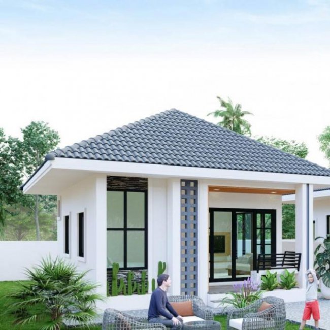 ขายบ้านเดี่ยว LP House 60 ตรว.@สำนักบก โซนหนองซ้ำซาก