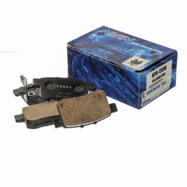 ผ้าเบรคหลัง Nissin NPO 150W แท้ติดรถ Honda Accord G8 ปี 2008-2012